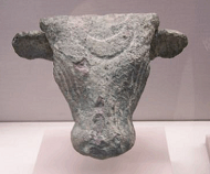 Figure 5: Bull’s head from Ubaid
